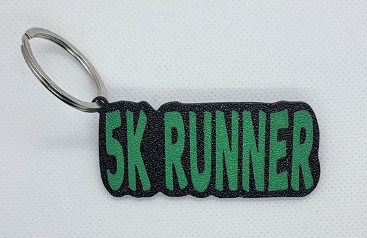 5K Runner Keychain